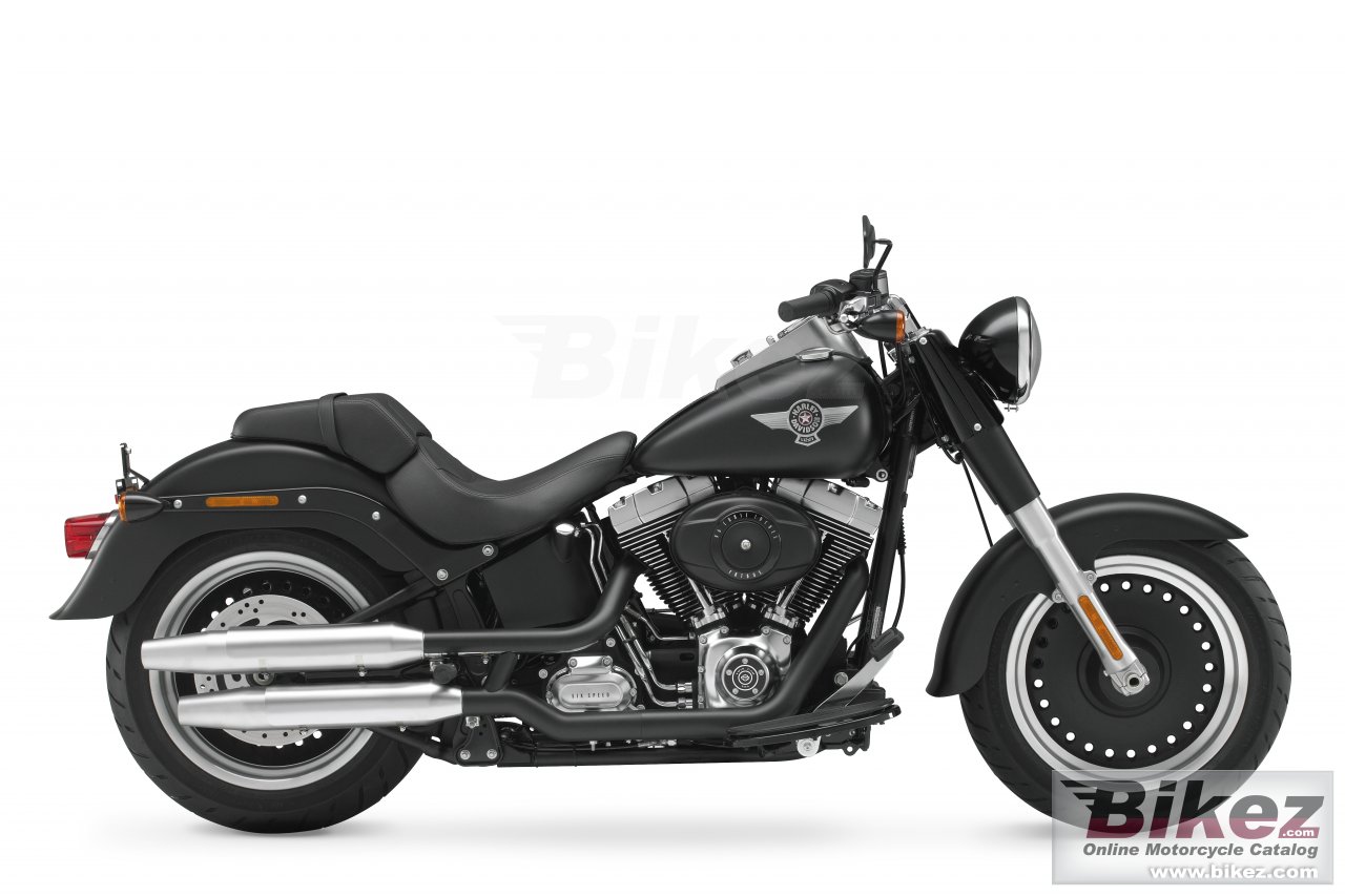 Big Harley-Davidson flstfb sportster fat boy special picture and wallpaper from Bikez.com